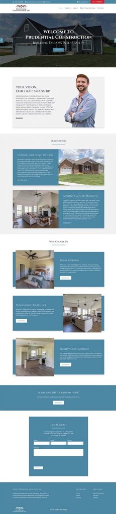 Prudential Construction Home Page